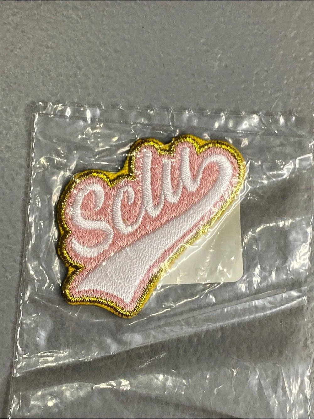Stoney Clover Lane Pink Applique Patch NWT